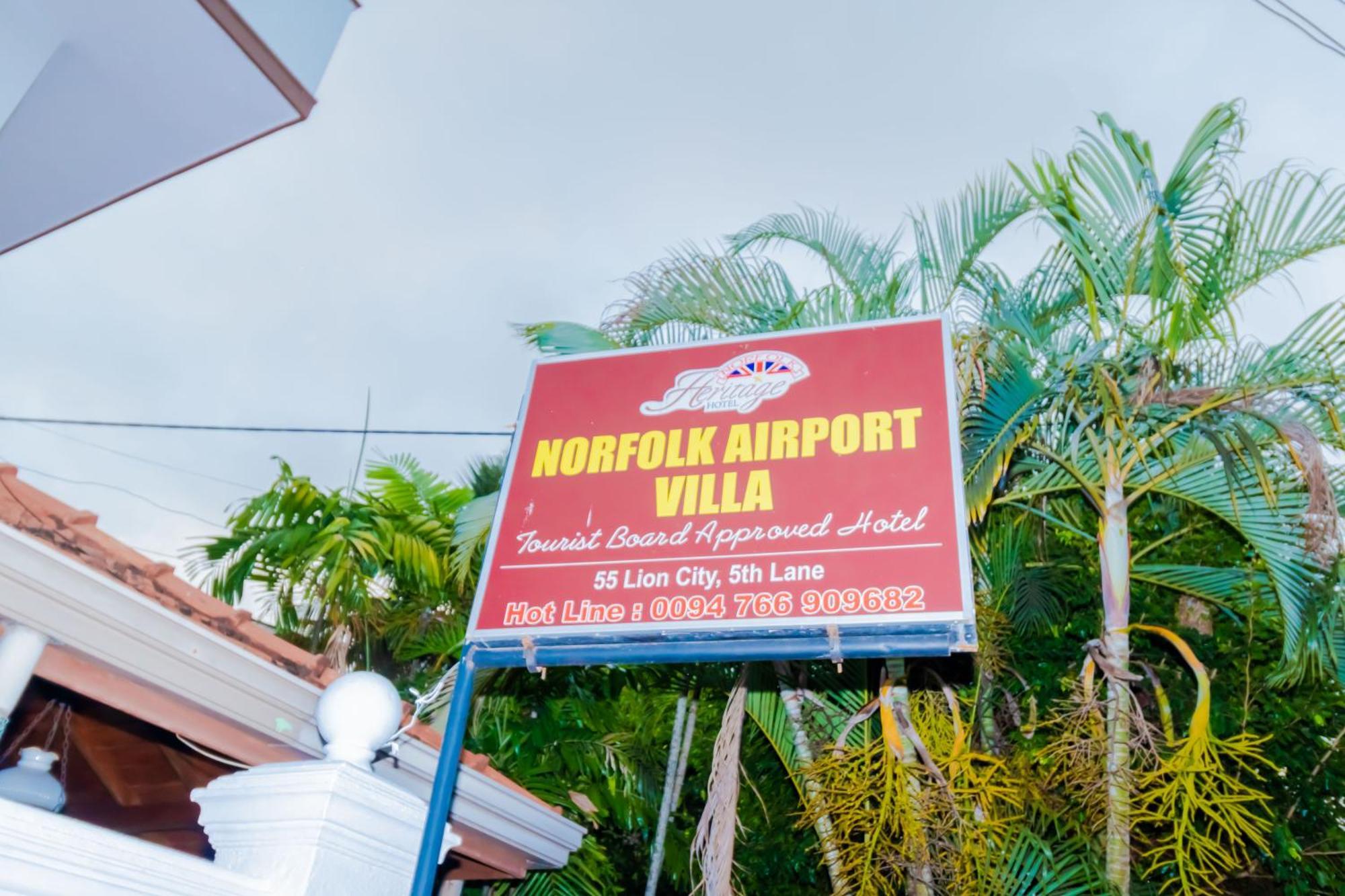The Norfolk Heritage Airport Villa Katunayaka Exteriér fotografie